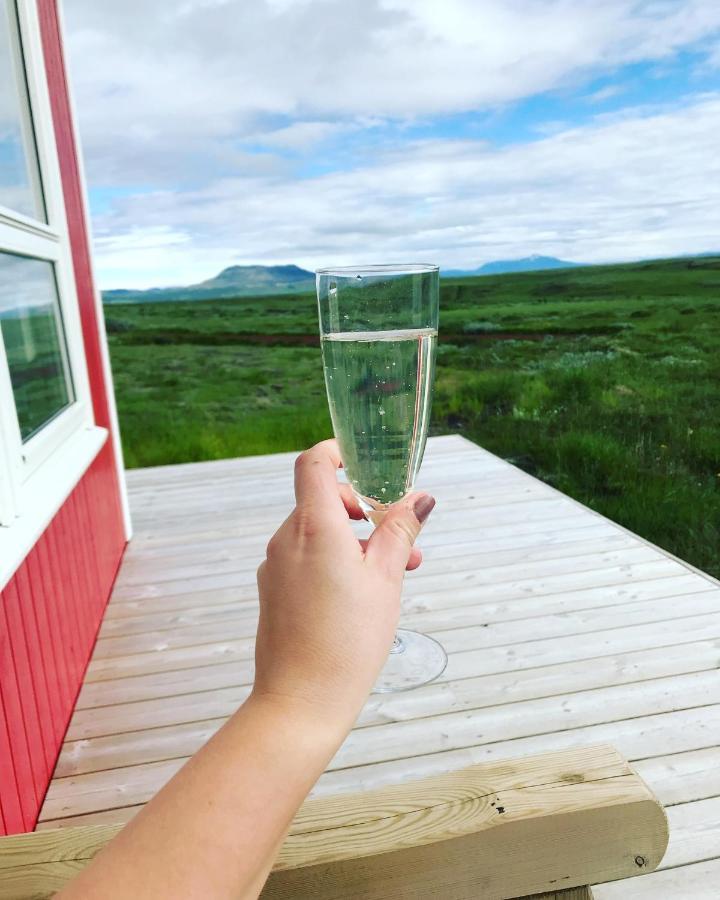 Blue View Cabin 1A With Private Hot Tub Reykholt  Luaran gambar