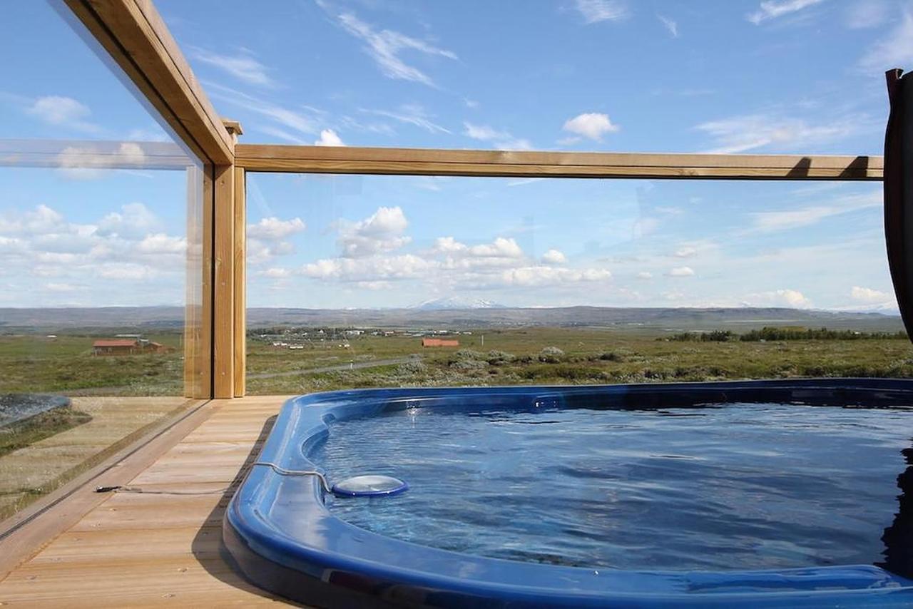 Blue View Cabin 1A With Private Hot Tub Reykholt  Luaran gambar